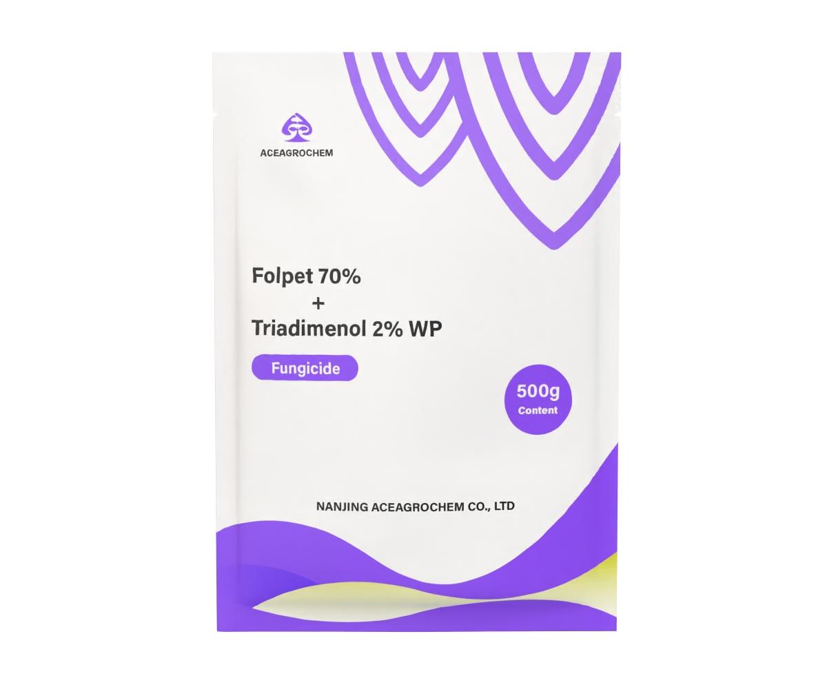 Folpet 70% + Triadimenol 2% WP